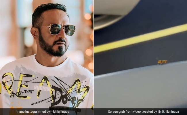 Television Host Nikhil Chinapa Slams Air Vistara, Shares Video Of Insect On Flight