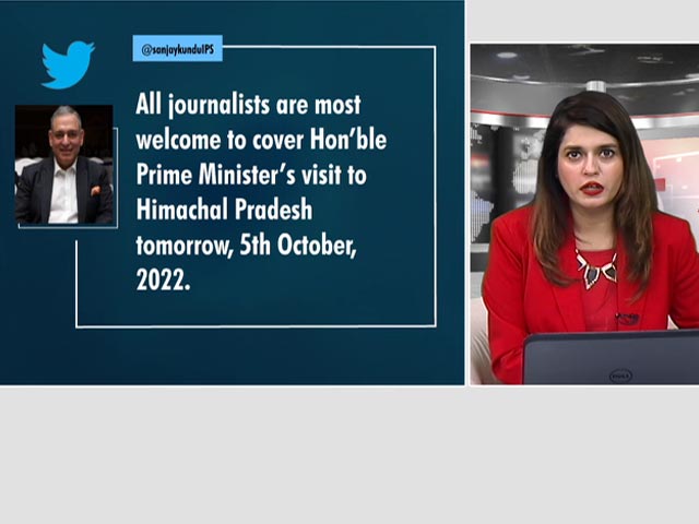 Himachal's "Character Certificate" Of Press For PM's Rally Order Withdrawn