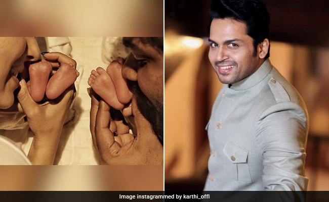 Karthi Welcomes Nayanthara And Vignesh Shivan To Parenthood: "God Bless You Four"