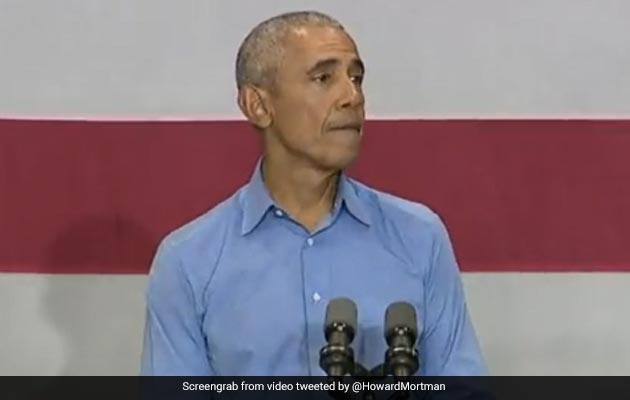 Watch: Barack Obama Heckled While Addressing Nancy Pelosi's Husband Attack