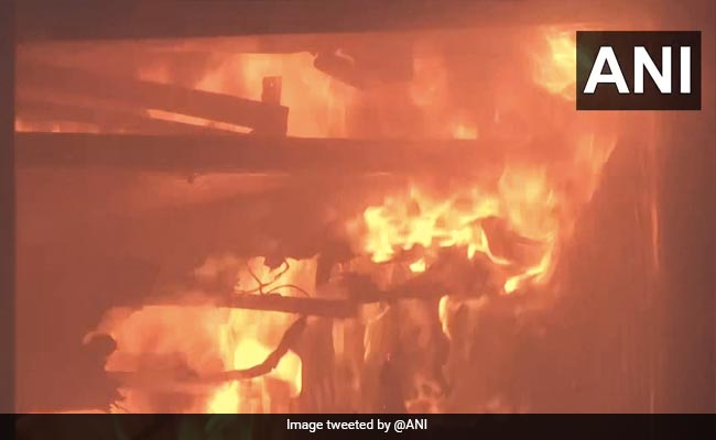 Fire At Leather Godown In Kolkata, Rescue Ops On