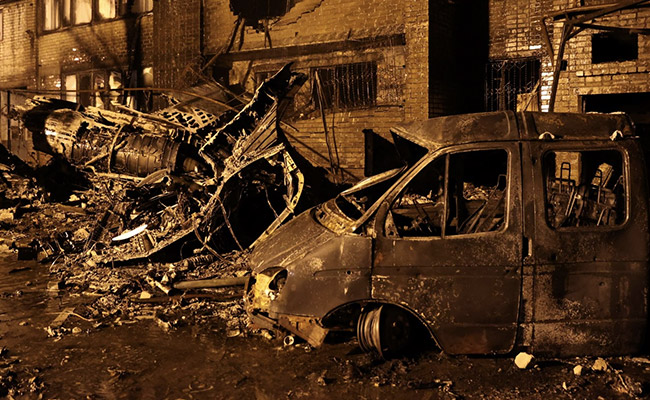 Russian Military Jet Crashes Into A Town, 3 Children Killed