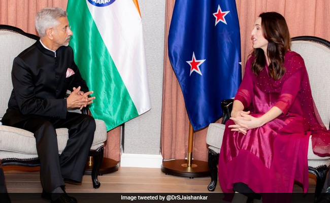 S Jaishankar, New Zealand PM Jacinda Ardern Discuss Bilateral Ties