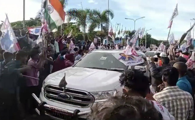 Andhra Ministers' Cars Attacked By Actor Pawan Kalyan's Supporters