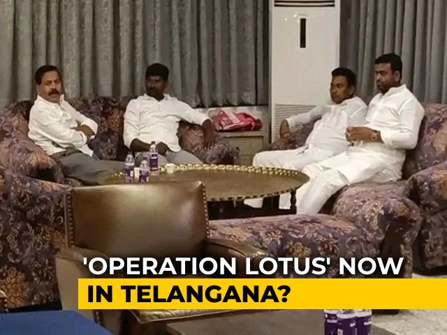 'Op Lotus' In Telangana? Caught Attempt To Bribe KCR's MLAs, Claim Cops
