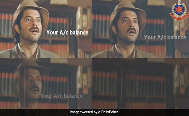 Delhi Police Warns Against Suspicious Links With A 'Mr India' Twist