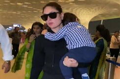 Kareena Kapoor Flies Out Of Mumbai With Son Jeh Kareena Kapoor Flies Out Of Mumbai With Son Jeh