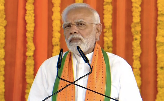 PM Praises Gujarat Chief Minister For Clearing Bet Dwarka Encroachments