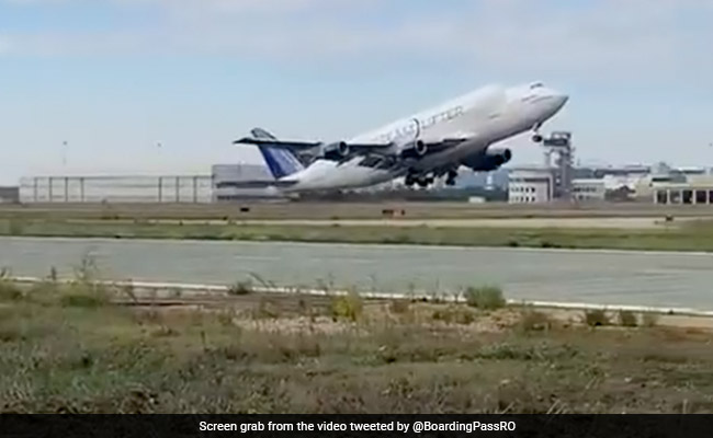 Watch: Boeing Aircraft Loses Landing Gear Tyre Just After Take-Off In Italy