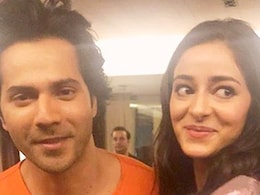 Ananya Panday And Varun Dhawan Share A Sweet Moment Over Ice Cream