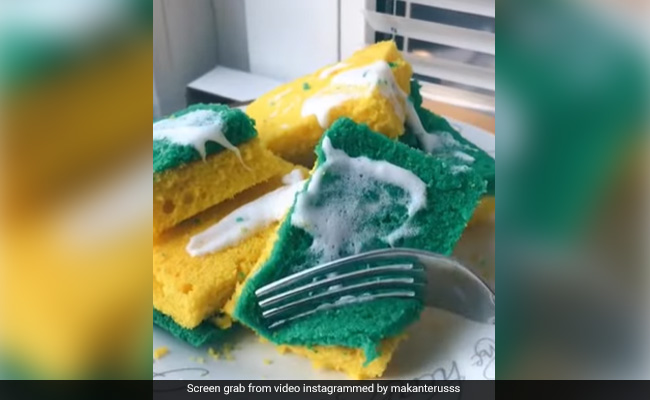Viral Video Showing "Scotch Brite" Cake Leaves Internet Disgusted