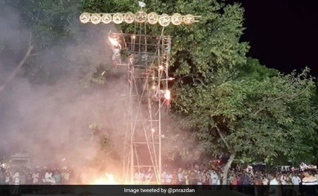 All 10 Ravan Heads Remained Unburnt, Chhattisgarh Clerk Punished