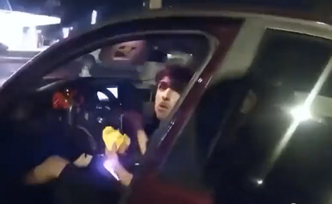 Video: US Teen Eating Burger In Car Shot At Multiple Times By Cop