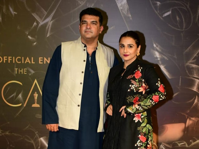 Vidya Balan And Siddharth Roy Kapur At <i>The Last Film Show</i> Screening