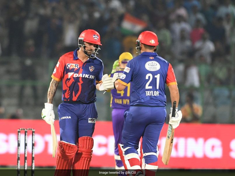 Legends League Cricket 2022 Final Highlights: Ross Taylor, Mitchell Johnson Star As India Capitals Thrash Bhilwara Kings To Clinch Title