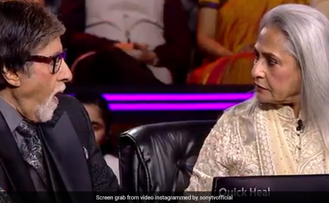 <i>Kaun Banega Crorepati 14</i>: Jaya Bachchan Complains About Not Receiving Letters From Amitabh Bachchan. His Reply