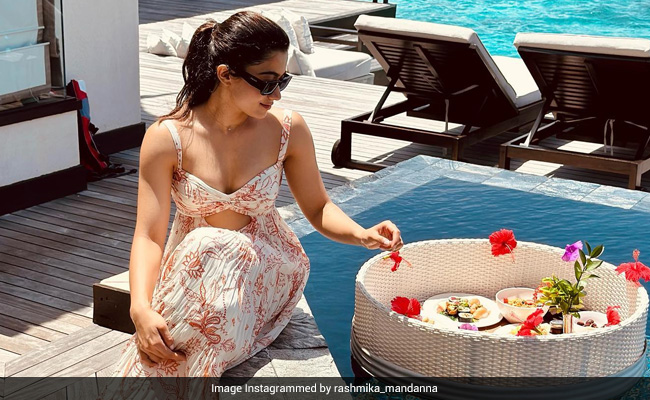 Rashmika Mandanna Shares Postcards From The Maldives