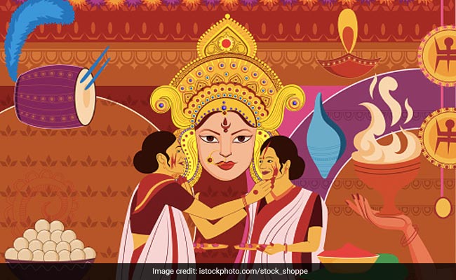 भोपाल की काली बाड़ी में बंगाली हिंदू महिलाओं ने मनाया 'सिन्दूर खेला', 450 साल पुरानी परंपरा