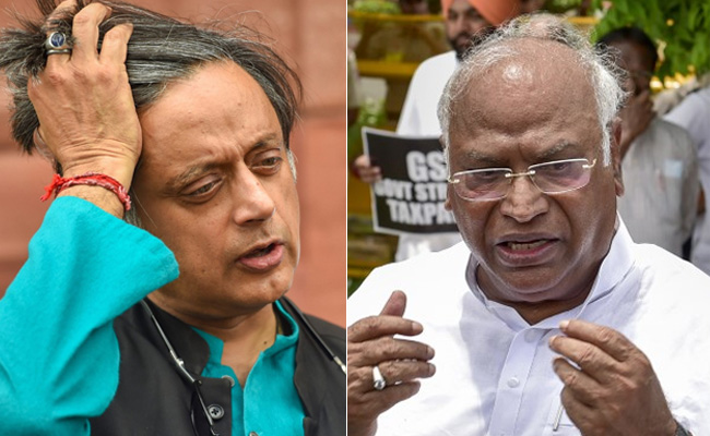 "Change" vs "Satisfied Already": Shashi Tharoor's Pitch In Congress Contest