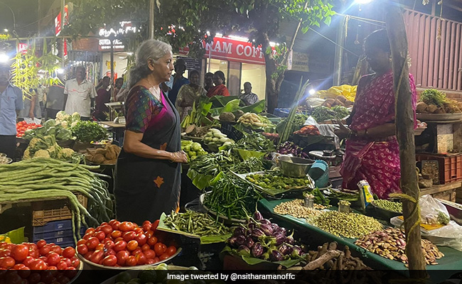 Video: When Finance Minister Went Vegetable Shopping. What She Got.