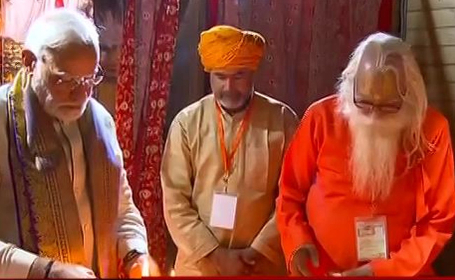 PM Prays At Ayodhya's Ram Temple, Participates In Deepotsav Celebrations