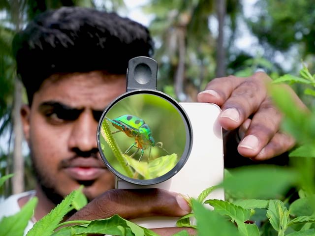 सेल गुरु : मिलिए 21 साल के शशि कुमार से जो स्मार्टफोन से करते हैं माईक्रो फोटोग्राफी