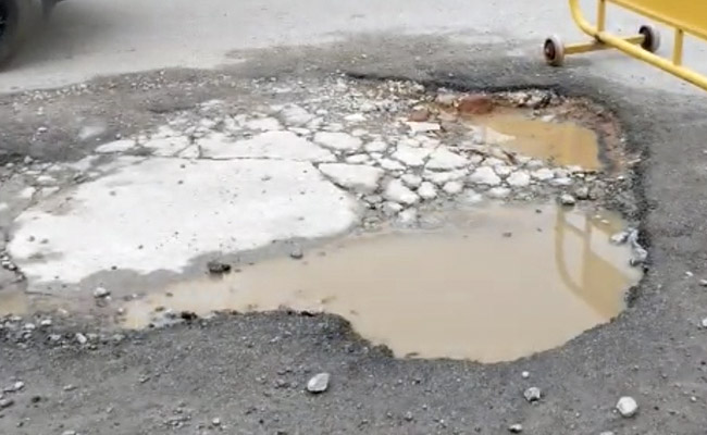 Video: Bengaluru Pothole Leaves Woman Dead After Fall From Two-Wheeler