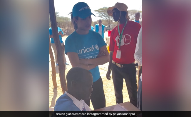 Priyanka Chopra Visits Drought-Hit Kenya: "Millions On The Brink Of Starvation"