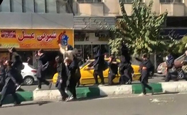 Gunshots Fired At Anti-Hijab Protests In Several Iranian Cities