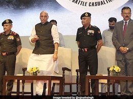 भारत साल 2025 तक हासिल करेगा 22 अरब डॉलर के रक्षा कारोबार का टारगेट: राजनाथ सिंह भारत साल 2025 तक हासिल करेगा 22 अरब डॉलर के रक्षा कारोबार का टारगेट: राजनाथ सिंह