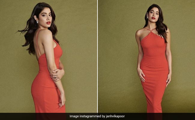 Janhvi Kapoor In A Bright Red Dress Makes Sure Valentine's Day Can Be Everyday