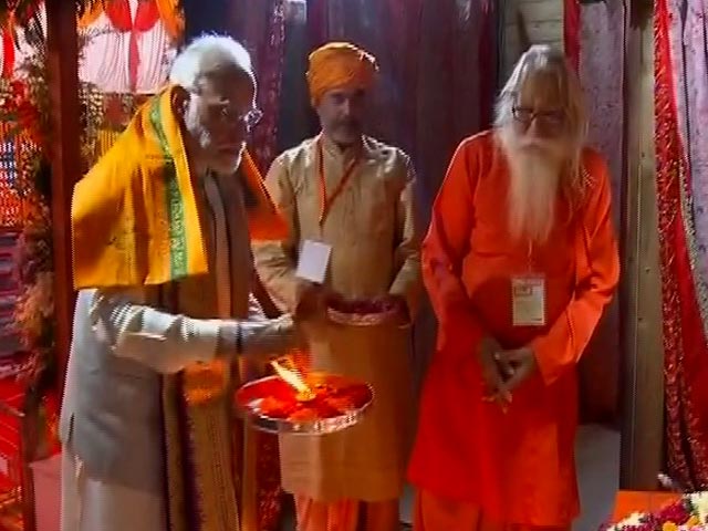 PM Prays At Ayodhya's Ram Temple, Participates In Deepotsav Celebrations