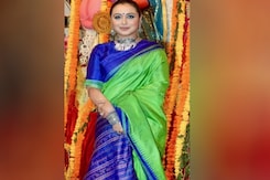 Durga Puja 2022: Sparkles And Smiles From Rani Mukerji's Festivities Durga Puja 2022: Sparkles And Smiles From Rani Mukerji's Festivities