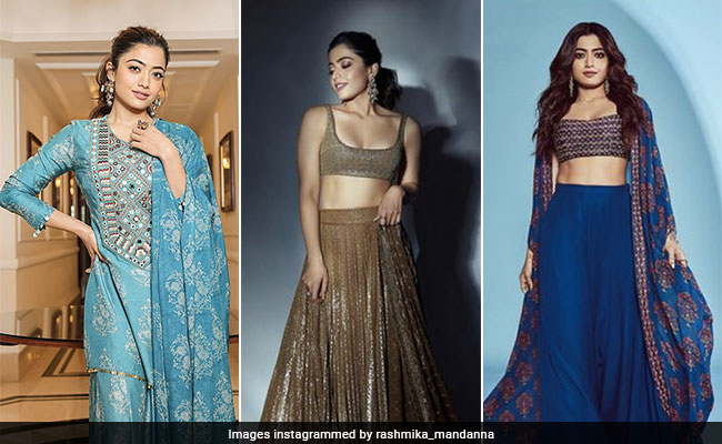 We Won't Be Saying Goodbye To Rashmika Mandanna And Her Gorgeous Ethnic Outfits This Festive Season