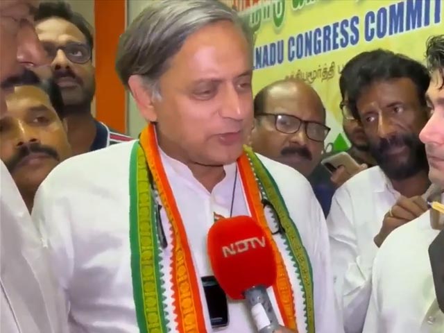 12 Of 700 Congress Delegates Attend Shashi Tharoor's Chennai Campaign