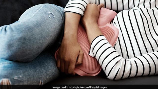 A heating pad can help reduce period cramps in winter