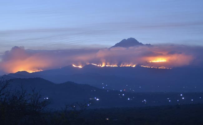 Fire Erupts Again On Tanzania's Famed Mount Kilimanjaro: Officials