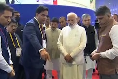 Watch: PM Modi Gets 5G Demo From Mukesh And Akash Ambani Watch: PM Modi Gets 5G Demo From Mukesh And Akash Ambani