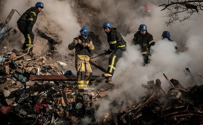 "Not A Single Strike Was Made": Russia Denies Striking Ukraine's Capital Kyiv