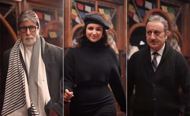 "350 Years Of Experience In A Frame" Looks Like This - See Parineeti Chopra's Clip From <i>Uunchai</i> Set