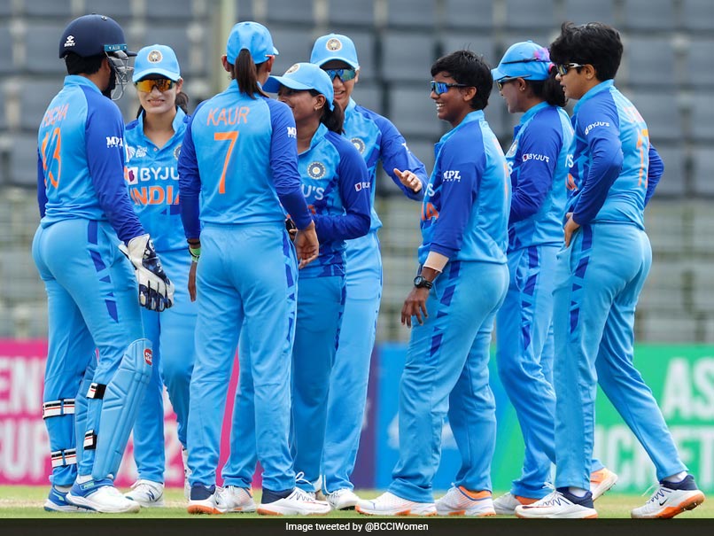 Women's Asia Cup: India Thrash Thailand By 74 Runs To Enter Final