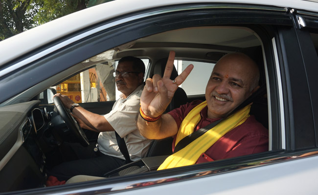 "As If They Won The World Cup In Corruption": BJP's Dig At Manish Sisodia