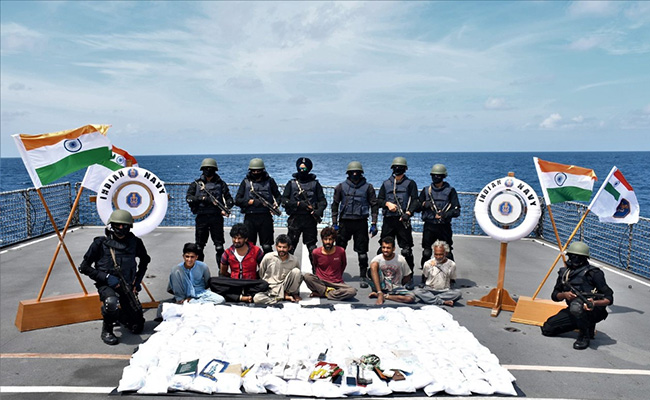 200 kg Heroin Worth Rs 1,200 Crore Seized Near Kochi, 6 Iranians Arrested