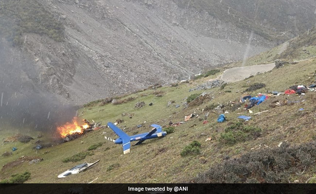 Pilot, 6 Kedarnath Pilgrims Killed As Chopper Crashes Just After Take Off