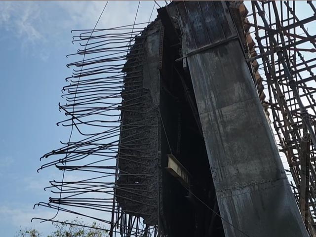 Under-Construction Flyover Collapses In Kerala