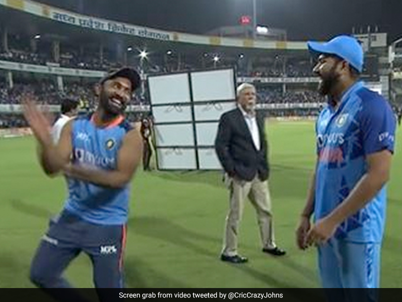India vs South Africa: Rohit Sharma And Dinesh Karthik Share Banter Post Series Win, Fans Try To Decode Conversation. Watch