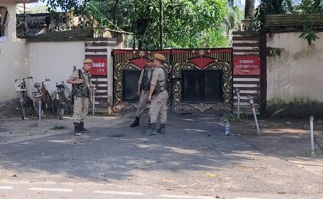 पूर्णिया के एसपी दयाशंकर के ठिकानों पर बिहार स्टेट विजिलेंस का छापा