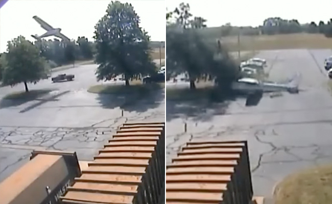 प्लेन की क्रैश लैंडिंग का यह पुराना VIDEO कर देगा आपकी भी हालत खराब! कमजोर दिल वाले ना देखें