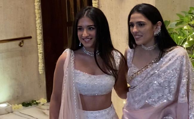 How Shloka Ambani And Radhika Merchant Lit Up Manish Malhotra's Party