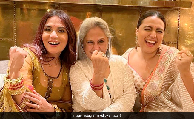 Diwali 2022: Jaya Bachchan, Richa Chadha And Swara Bhasker In A Picture-Perfect Moment From A Party